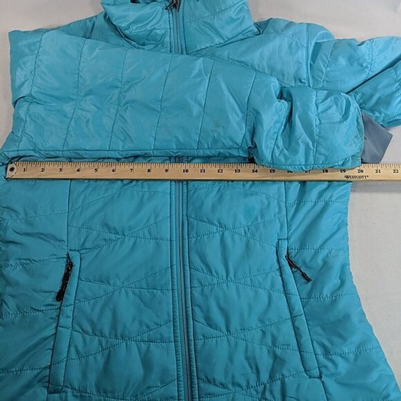 Columbia Morning Light Teal Blue Jacket Omni-Heat Women Large L Insulated XL5962 - Picture 8 of 15